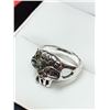 Image 2 : Bikers skull & brains ghostrider Silver Gents ring size 9