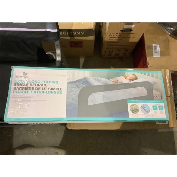 Summer Extra Long Folding Single Bedrail (54in W x 21in H)