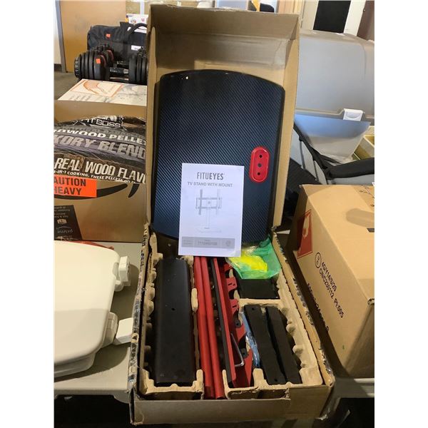 Fitueyes TV Stand w/ Mount for 32 to 50 inch TVs - Model: TT104501GB