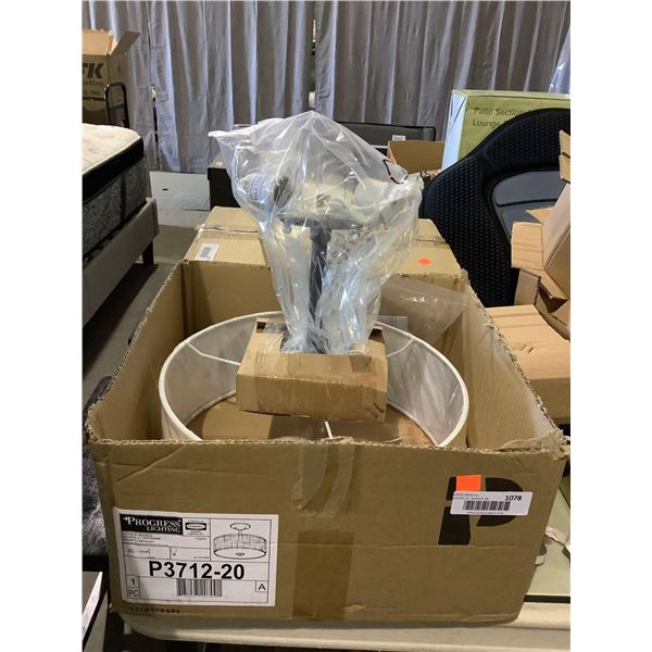 Progress Lighting Two-Light Semi-Flush Mount - Model: P3712-20