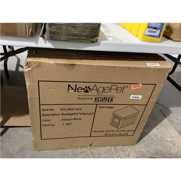 New Age Pet LitterLoo Cover/End Table (24in x 18.5in x 22in)