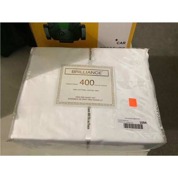 Brilliance King Size Sheet Set
