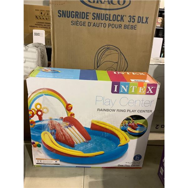 Intex Play Center Rainbow Ring Play Center (9ft 9in x 6ft 4in x 4ft 5in)