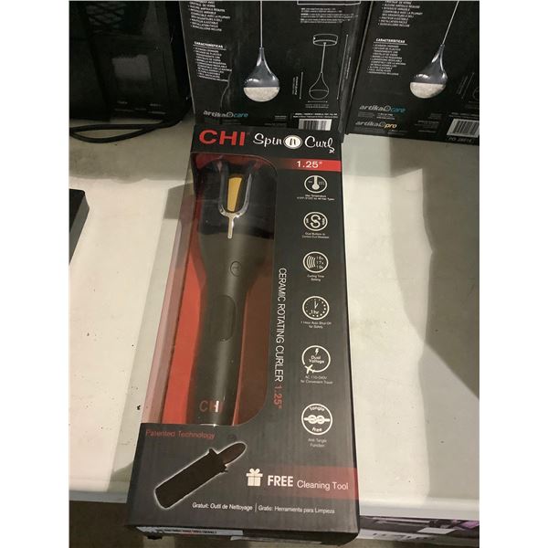 Chi Spin n Curl Compact Ceramic Rotating Curler