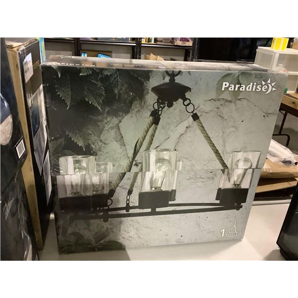 Paradise LED Solar Pendant Light (19.6in x 19.6in)