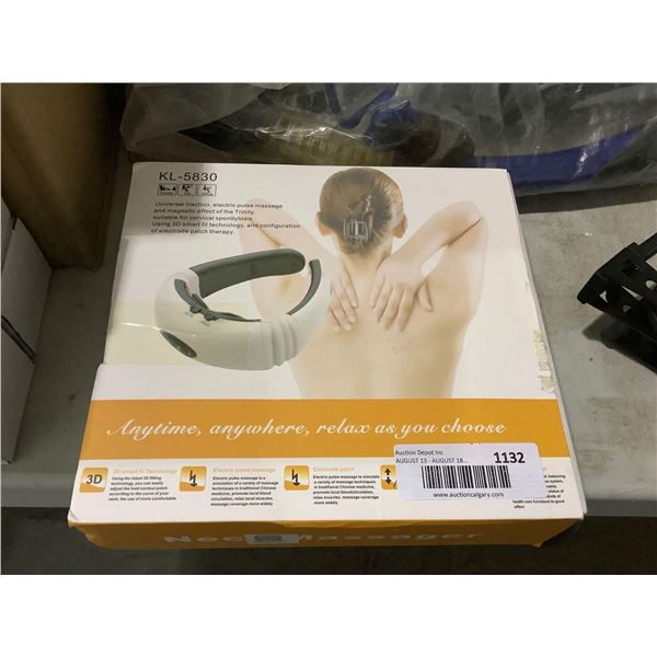 Portable Neck Massager With Infrared Heat - Model: KL-5830