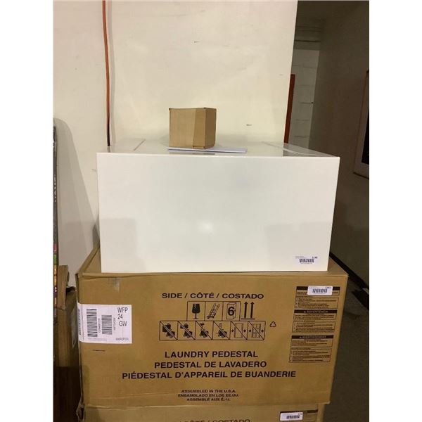 Whirlpool 24in Laundry Pedestal - Model: WFP24GW