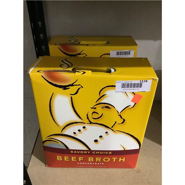Savory Choice Beef Broth Concentrate (4.5L)