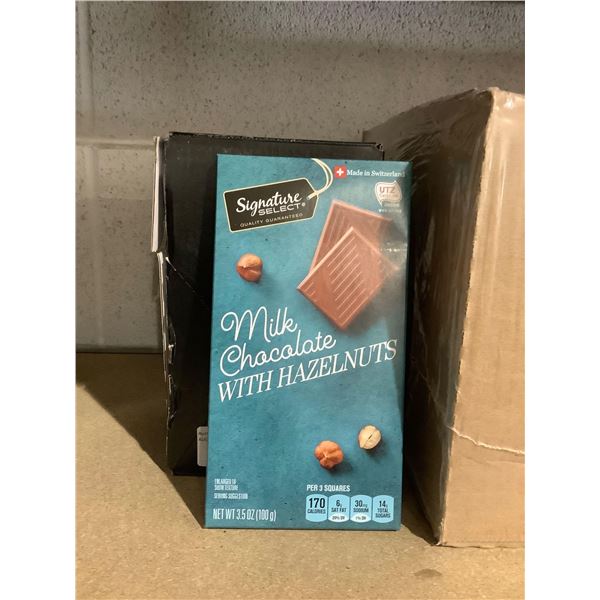 Signature Select Milk Chocolate w/ Hazelnuts (12 x 100g)