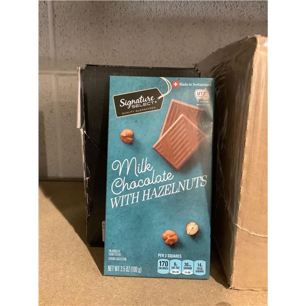 Signature Select Milk Chocolate w/ Hazelnuts (12 x 100g)