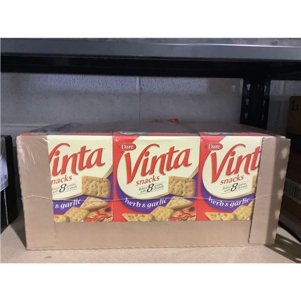 Case of Vinta Herb and Garlic Crackers (12 x 200g)