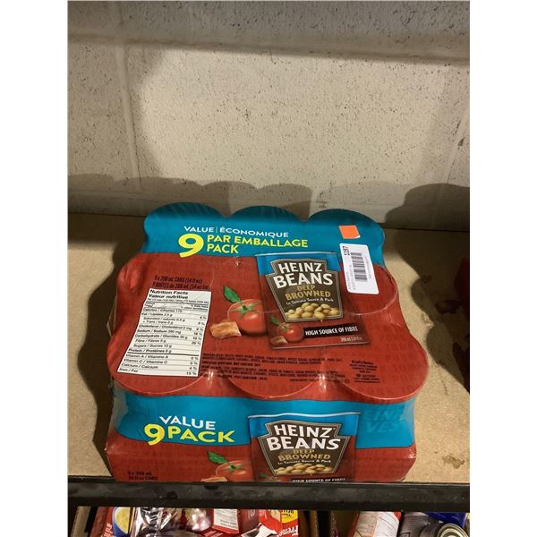 Heinz Deep Browned Beans in Tomato Sauce and Pork (9 x 398mL)