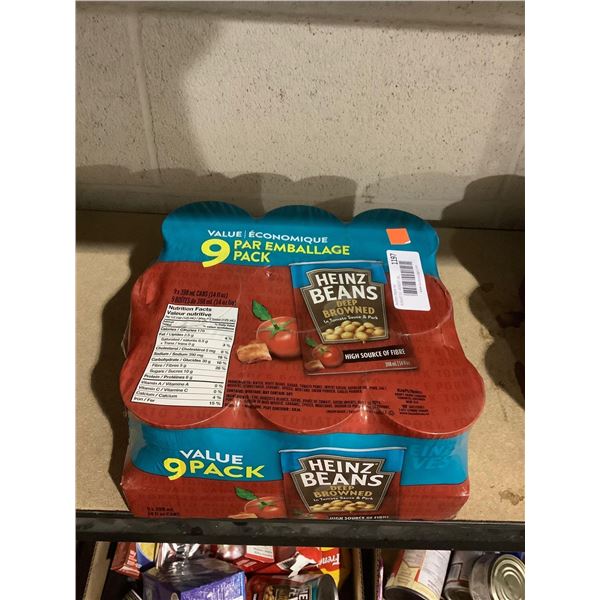 Heinz Deep Browned Beans in Tomato Sauce and Pork (9 x 398mL)