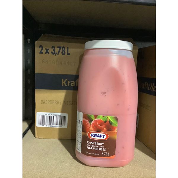 Case of Kraft Raspberry Vinaigrette (2 x 3.78L)