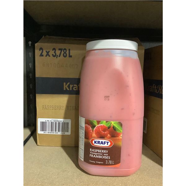 Case of Kraft Raspberry Vinaigrette (2 x 3.78L)