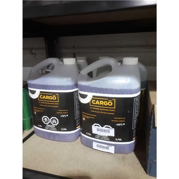 Assorted All Season Windshield Washer Fluid (4 x 3.78L)