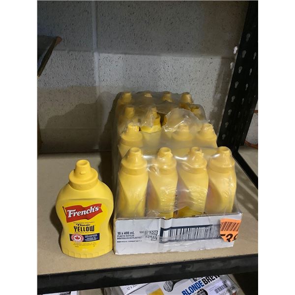 Case of French's Classic Yellow Mustard (16 x 400mL)