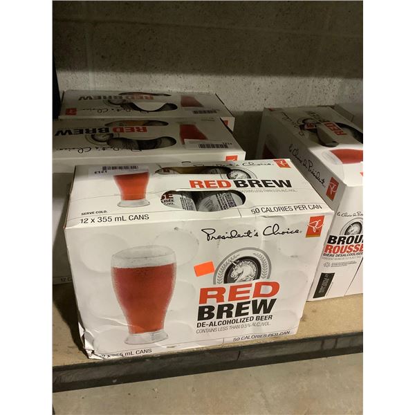 President's Choice Red Brew De-Alcoholized Beer (12 x 355mL)