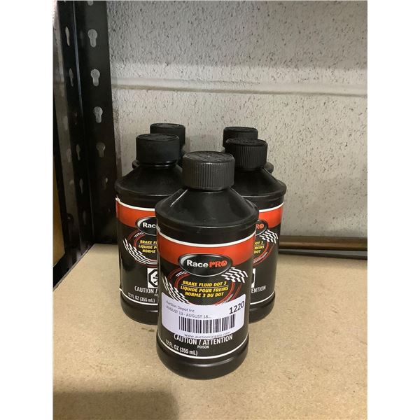 Race Pro Brake Fluid Dot 3 (5 x 355mL)