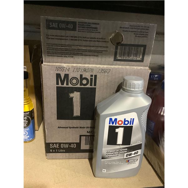 Case of Mobil 1 0W-40 Advanced Synthetic Motor Oil (6 x 946mL)