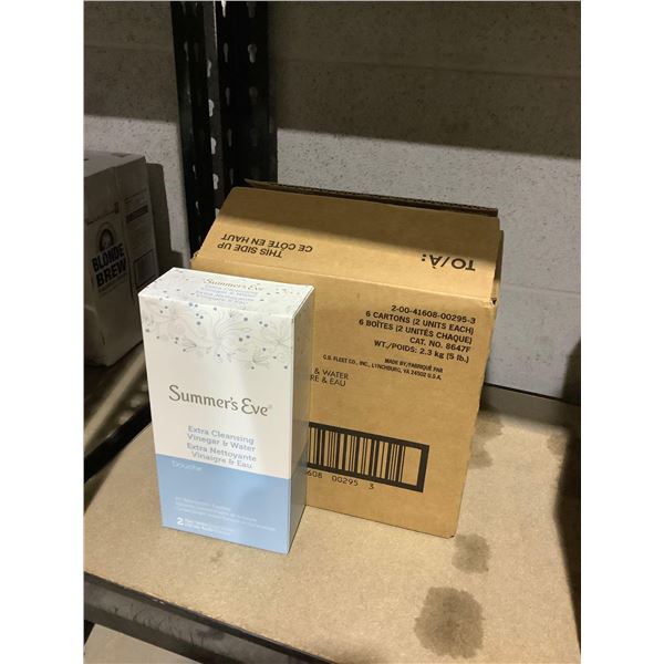Case of 6 Summer's Eve Vinegar & Water Cleansers