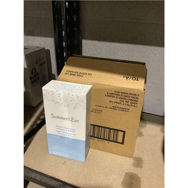 Case of 6 Summer's Eve Vinegar & Water Cleansers