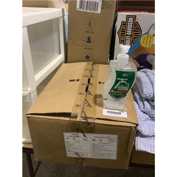 Case of Cleace 75% Ethyl Alcohol Hand Sanitizer (24 x 500mL)
