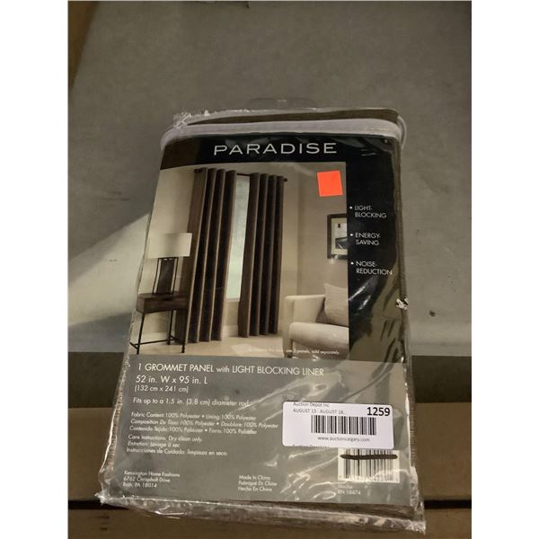 Paradise One Grommet Panel (52in x 95in)