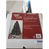 Image 2 : Winter Wonderland 6.5ft Pre-Lit LED Christmas Tree