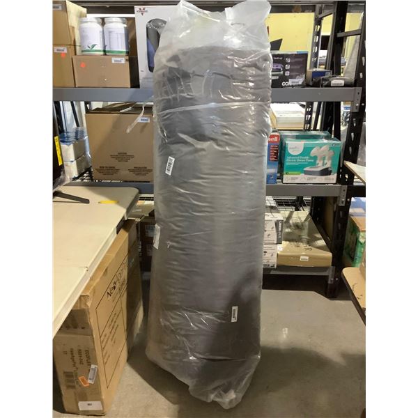 Grey 8in Futon Mattress (75in L x 54in W x 8in H)