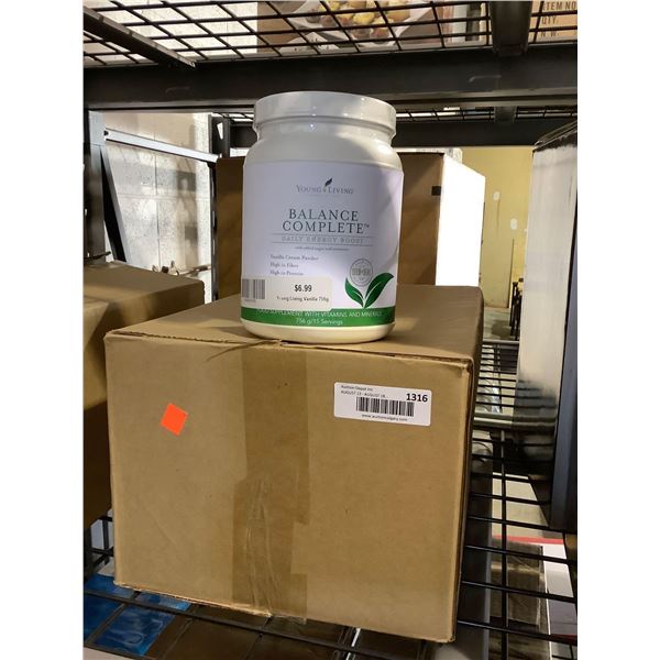 Case of Young Living Balance Complete Food Supplement (6 x 756g)