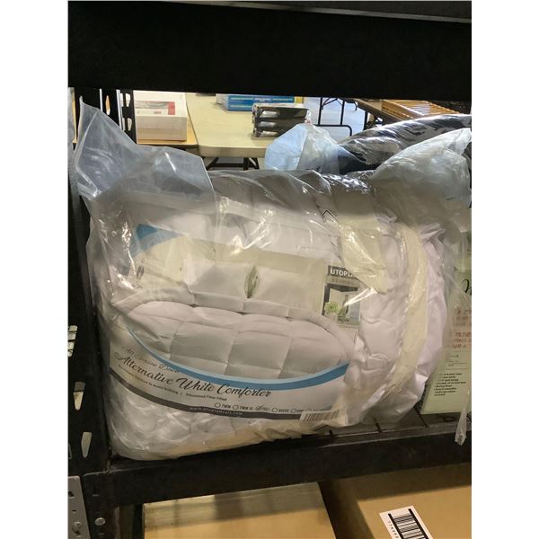 Utopia Bedding Full Size Alternative White Comforter