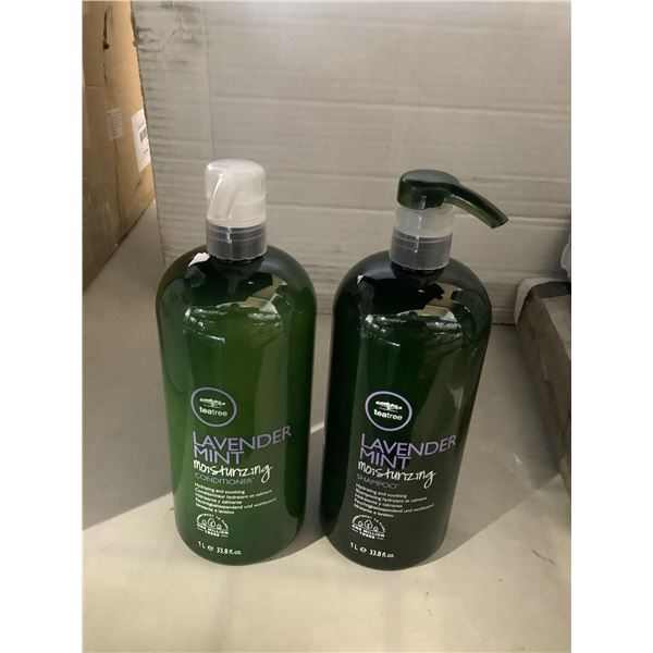 Tea Tree Lavender Mint Shampoo & Conditioner Set