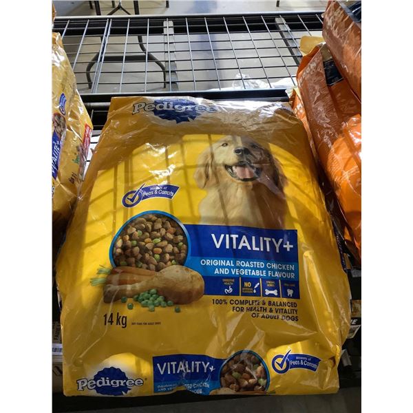 Pedigree Vitality Plus Roasted Chicken and Vegetable Flavor Adult Dog Food (14kg)