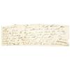 Image 1 : William Wordsworth Clipped Signature; Cut Sig.