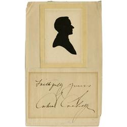 Calvin Coolidge Autograph Card,