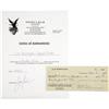 Image 1 : Edgar Rice Burroughs Signed Check,