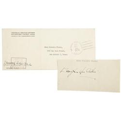 World War II-Dated Douglas Macarthur Autograph,