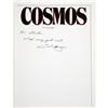 Image 1 : Carl Sagan, Signed Cosmos.