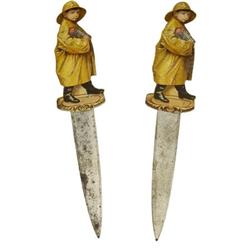 Pair of Uneeda Biscuit Letter Openers