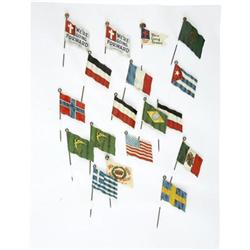 Celluloid Flag Advertising Premiums
