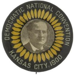 William Jennings Bryan Campaign Button