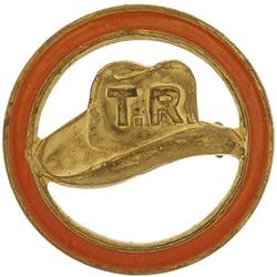 Theodore Roosevelt Campaign Pin