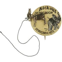 1932 Presidential Democratic Campaign Badge