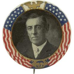 Woodrow Wilson Campaign Button