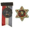 Image 1 : Pair of Custer Related Badges