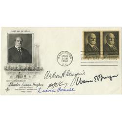 Autographs of Four Supreme Court Justices,