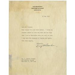Dwight D. Eisenhower Typed Letter Signed,