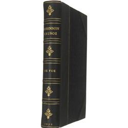 Daniel Defoe. Two Beautifully Bound Books