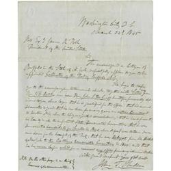 President James Know Polk Autograph Endorsement